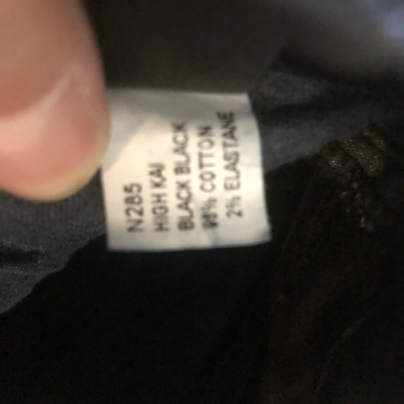 Nudie High Kai Black Black Jeans Size 32 women’s. New! - Picture 6 of 8